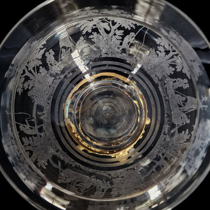 Rare Antique Baccarat Crystal Aquarium