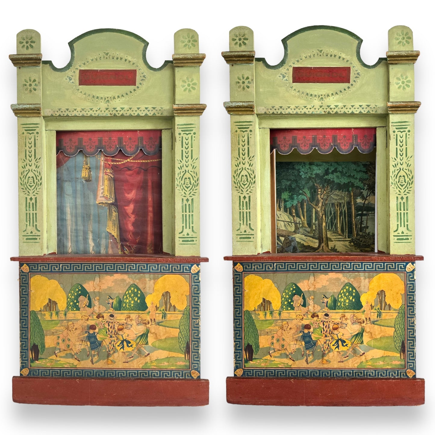Late 19th Century Guignol Puppet Theater