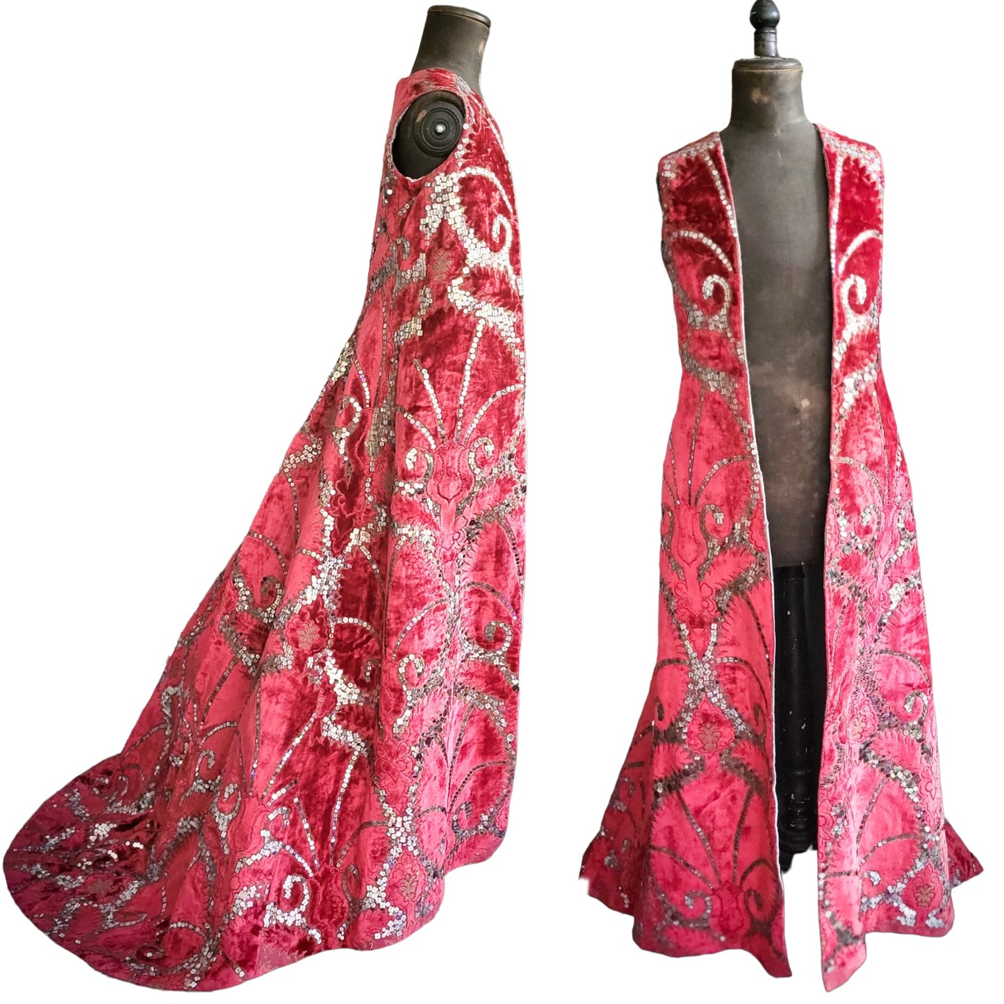1800s Theater Opera Cape Costume
