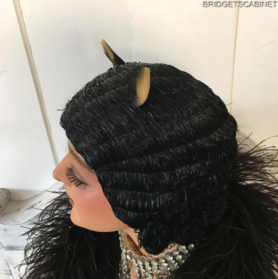 1920s Flapper Wig with Ears