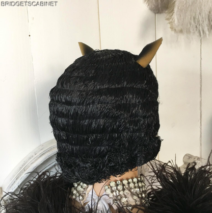 1920s Flapper Wig with Ears