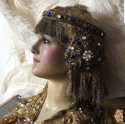 1900s French Wax Bust