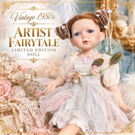 Vintage 1980s Artist Fairytale Limited Edtion Doll