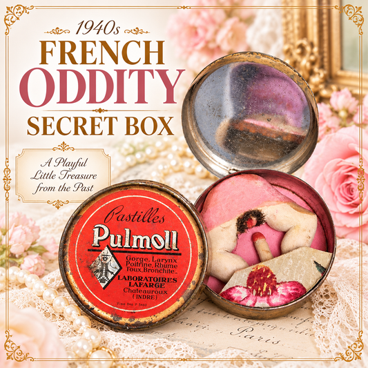 1940s Very Rare Erotica Oddity Sexy Secret Box