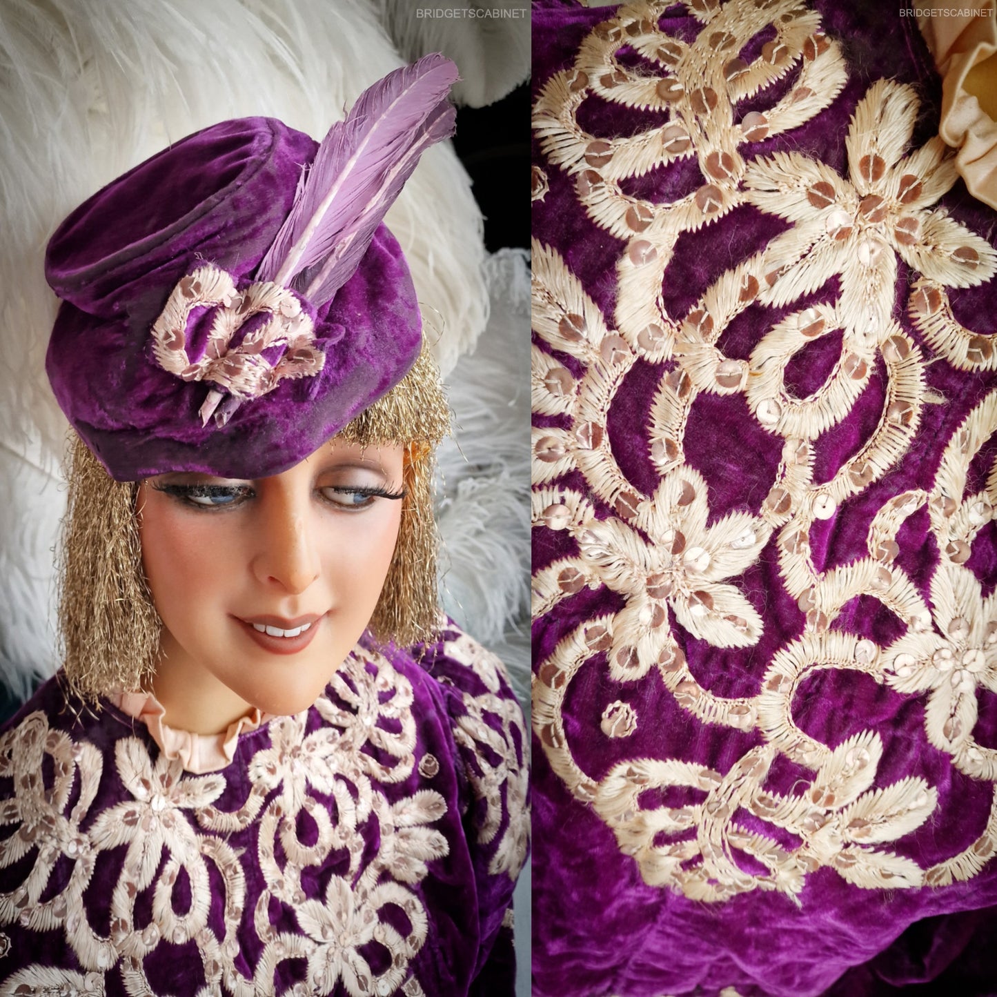 Victorian Stage Costume Bodice Hat