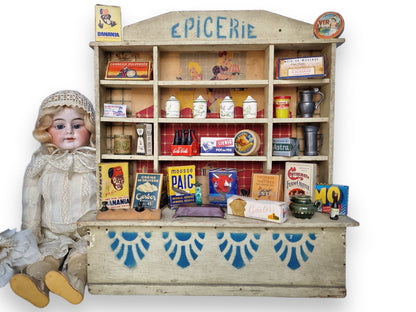 French Antique Epicerie Toy Shop
