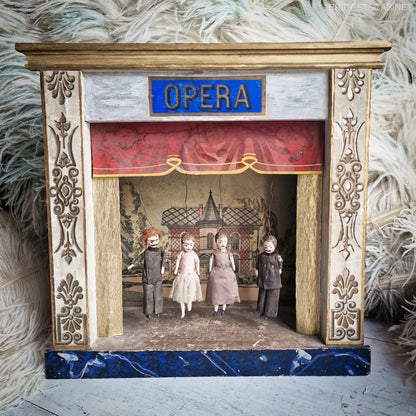 1880 French Puppet Opera Theater