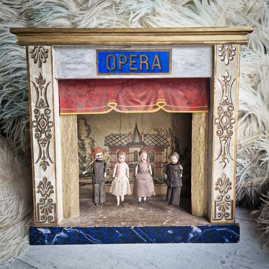 1880 French Puppet Opera Theater