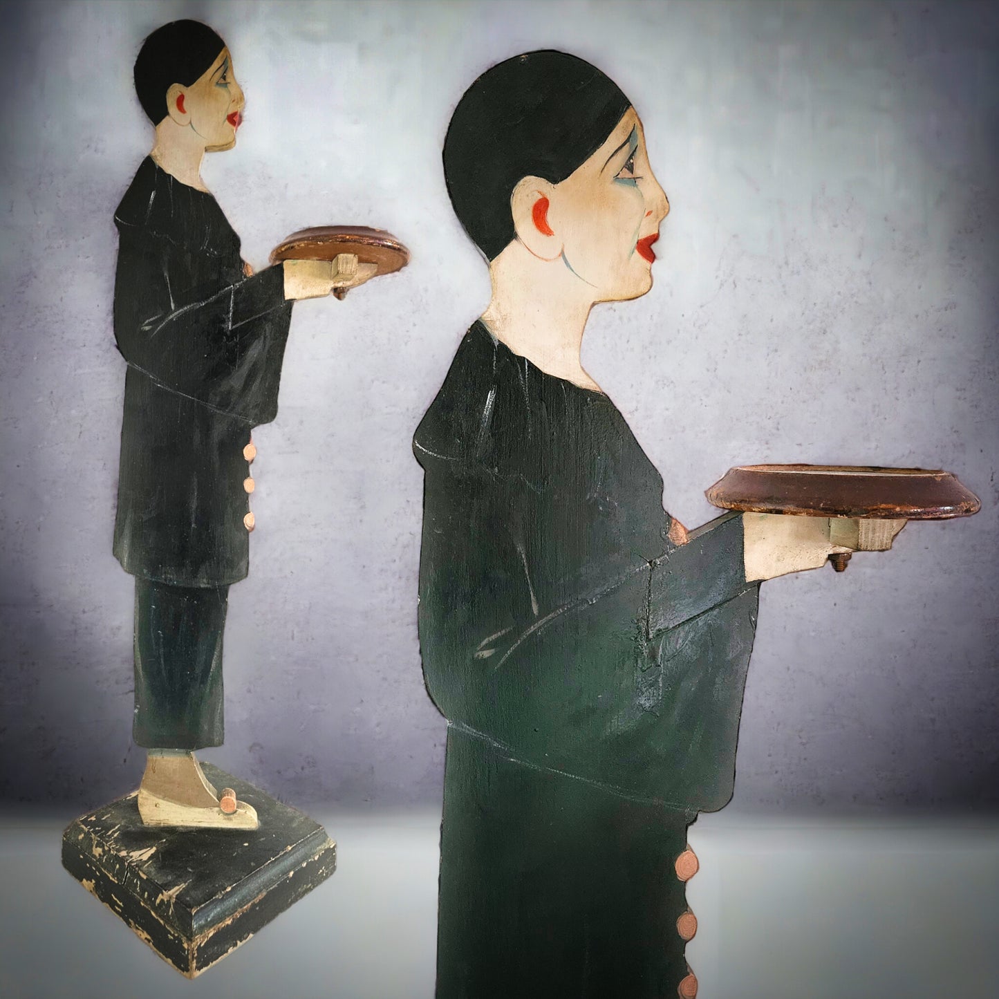 1920s Art Deco Butler Stand