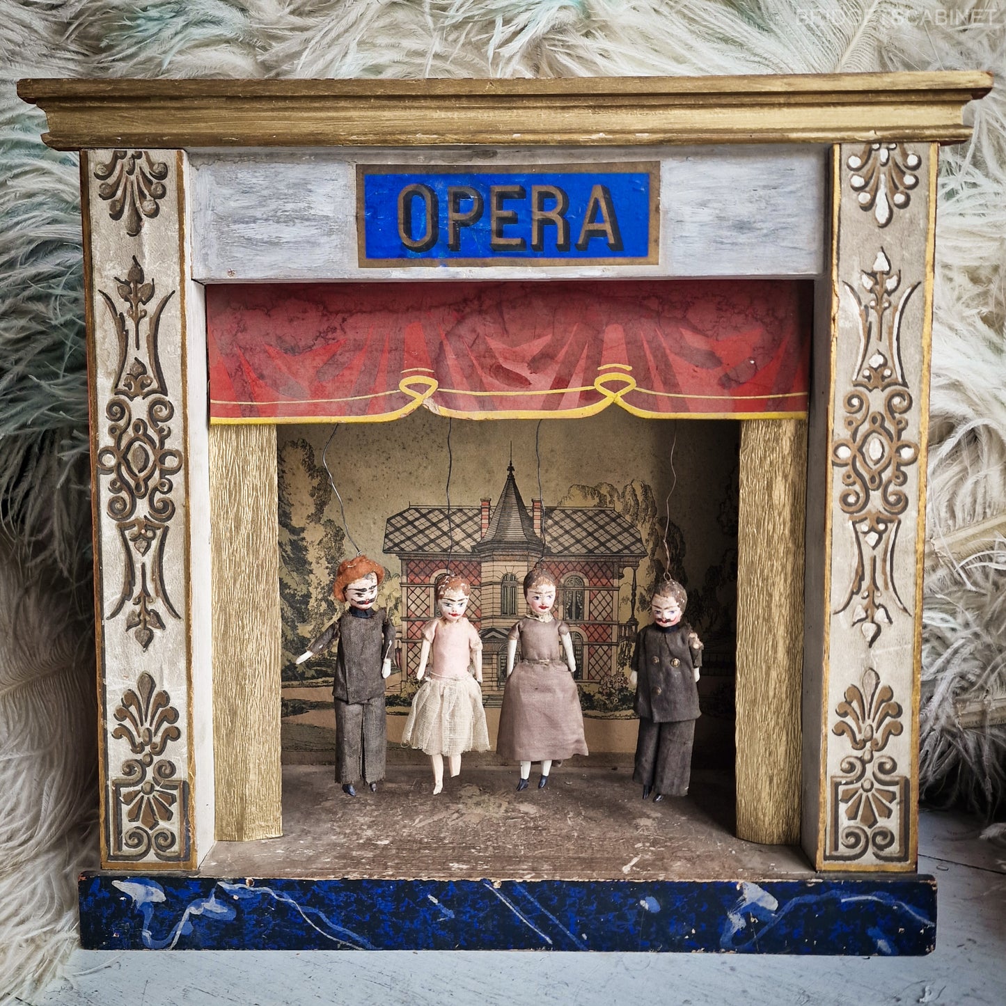 1880 French Puppet Opera Theater