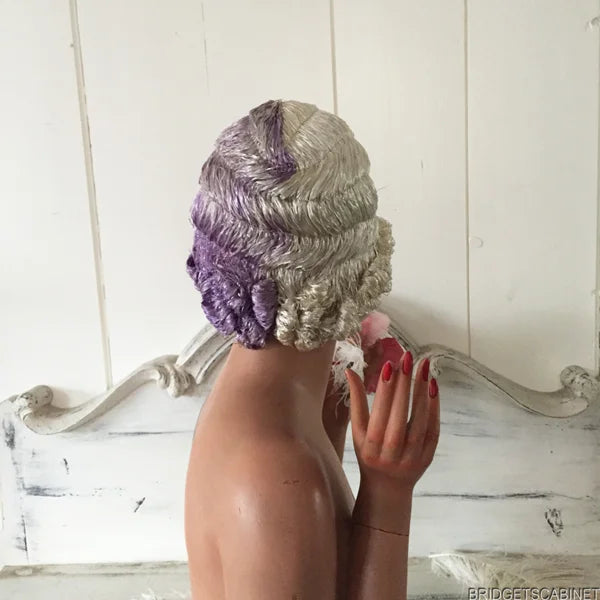 1920s 2- Colored Flapper Wig