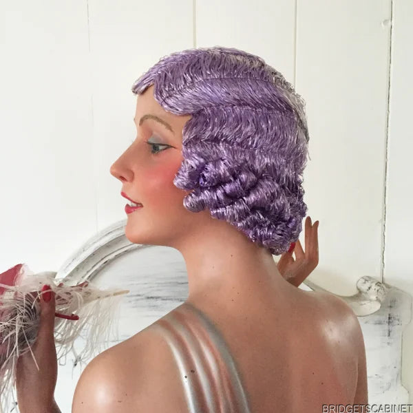 1920s 2- Colored Flapper Wig