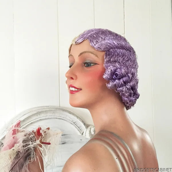 1920s 2- Colored Flapper Wig