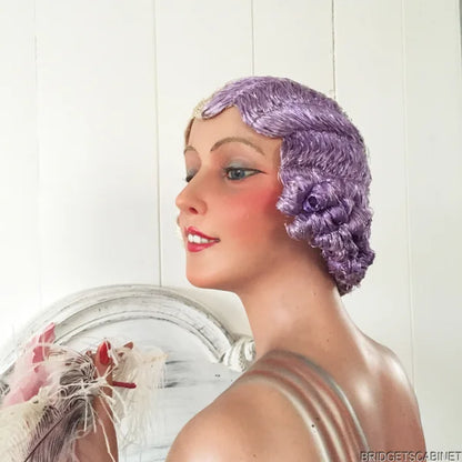1920s 2- Colored Flapper Wig