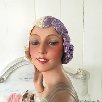 1920s 2- Colored Flapper Wig