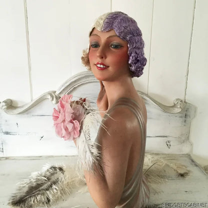 1920s 2- Colored Flapper Wig