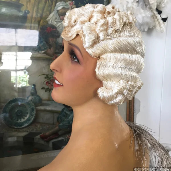 1920s Curly Flapper Wig