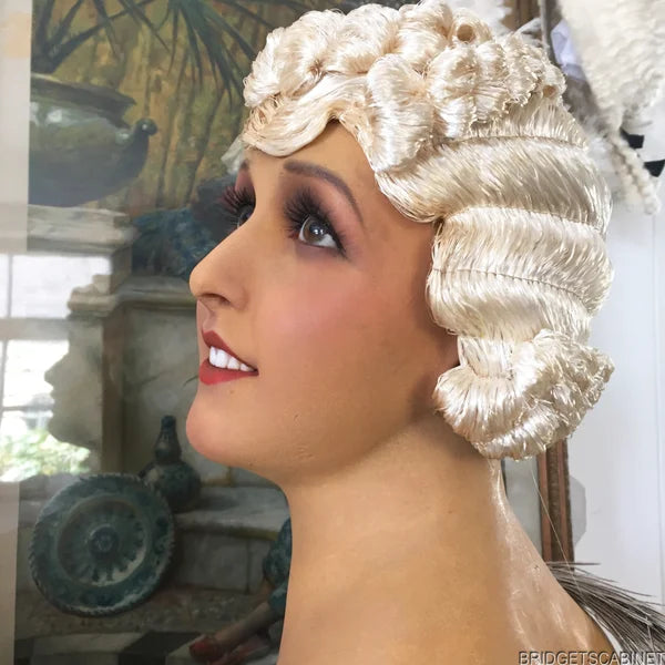 1920s Curly Flapper Wig