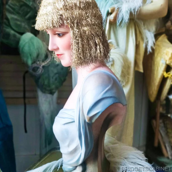 1920s Wax Flapper Bust
