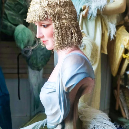 1920s Wax Flapper Bust