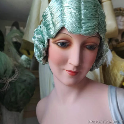 1920s Wax Flapper Bust