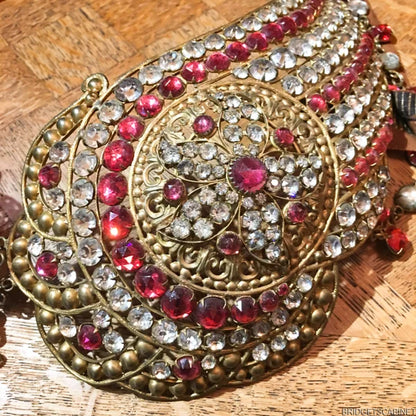 1920s Mata Hari Stage Bra with Matching Headdress
