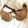 1920s Mata Hari Stage Bra with Matching Headdress