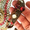 1920s Mata Hari Stage Bra with Matching Headdress