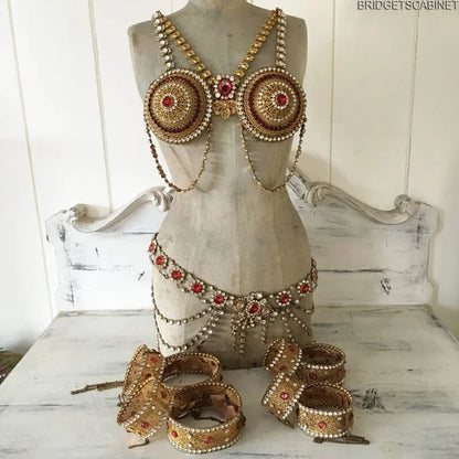 1930s Lido Stage Costume Set