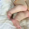 1850s Rare Post Mortem Wax Baby Mannequin