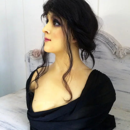 1920s P. Imans Wax Bust Verviers