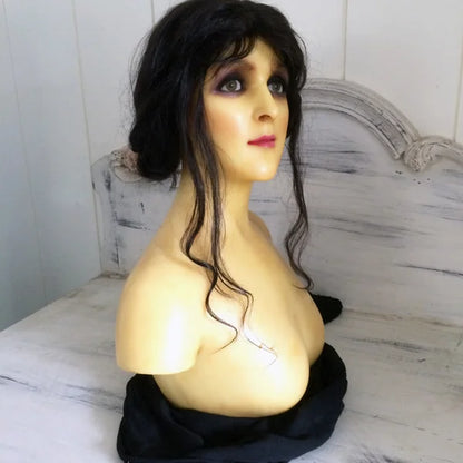 1920s P. Imans Wax Bust Verviers