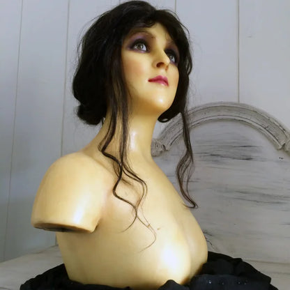 1920s P. Imans Wax Bust Verviers