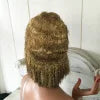 1920s Gold Metal Bullion Flapper Wig