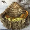 1920s Gold Metal Bullion Flapper Wig