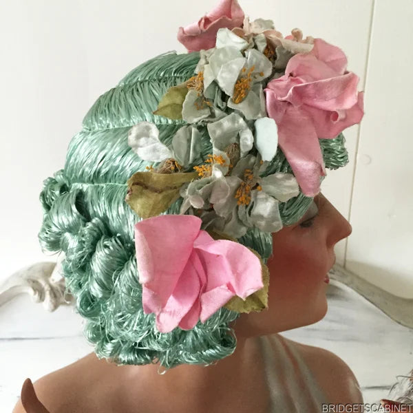 1920s Flower Flapper Wig