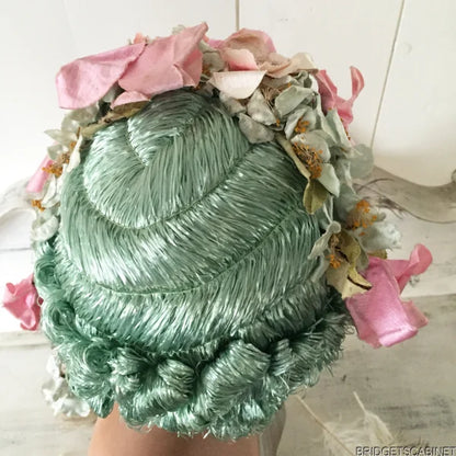1920s Flower Flapper Wig