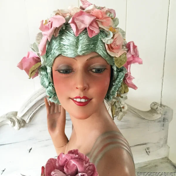 1920s Flower Flapper Wig