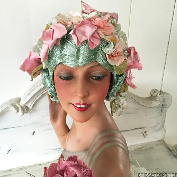 1920s Flower Flapper Wig