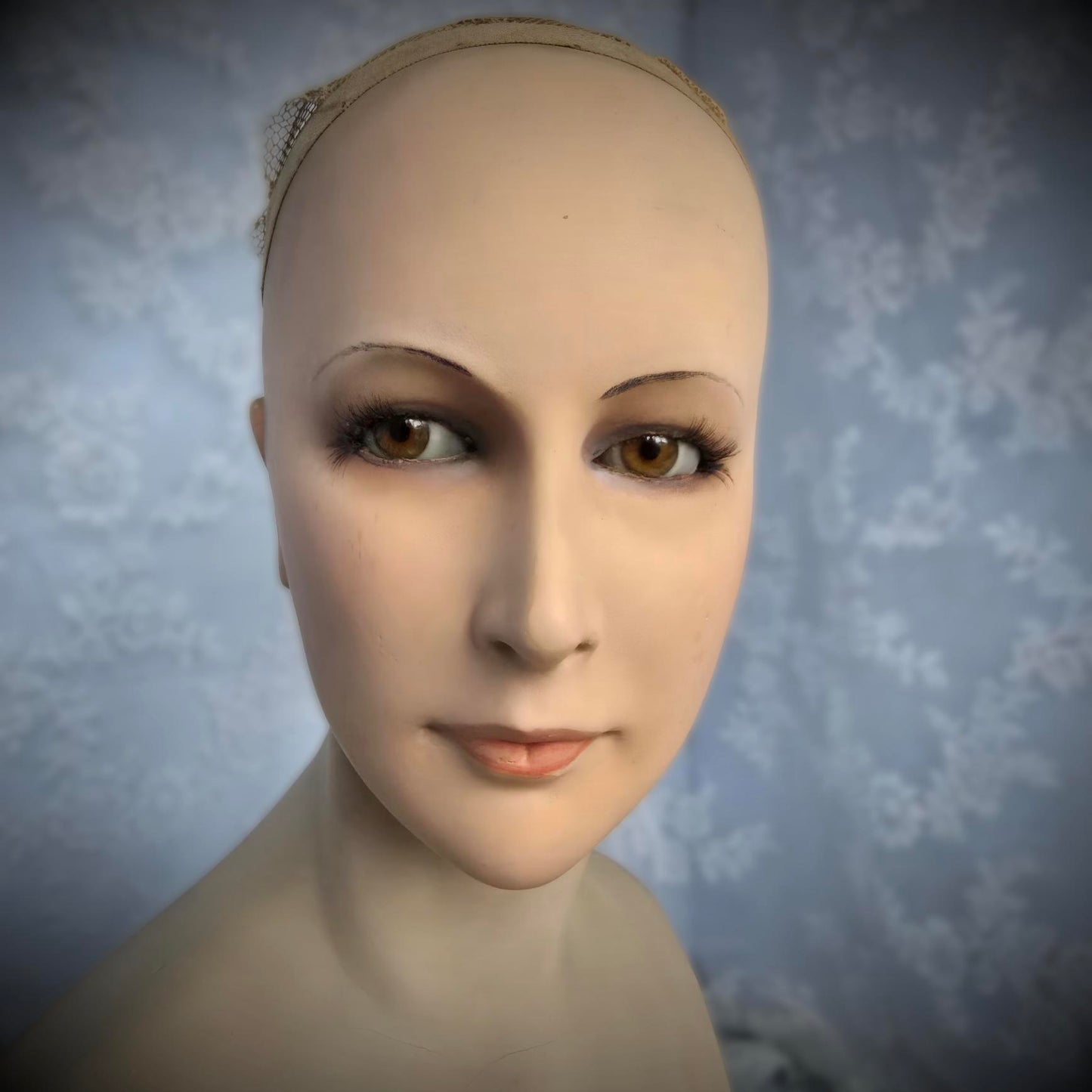 Vintage 1930s Plaster Mannequin Bust – Art Deco Elegance