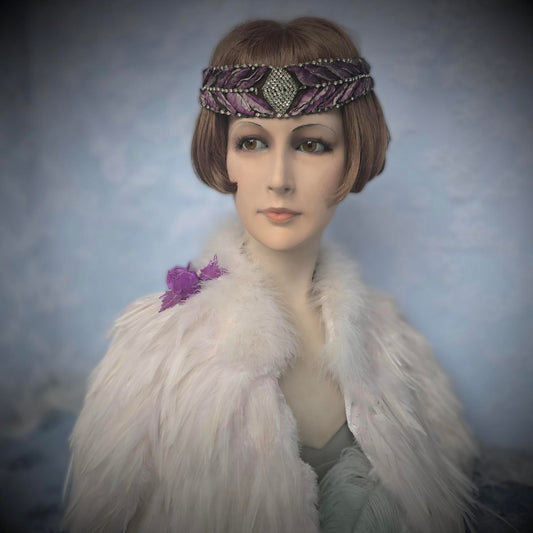 Vintage 1930s Plaster Mannequin Bust – Art Deco Elegance