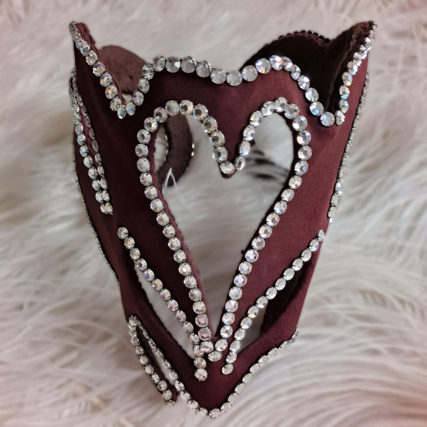 Rare Vintage French Theater Headdress – Rhinestone-Embellished