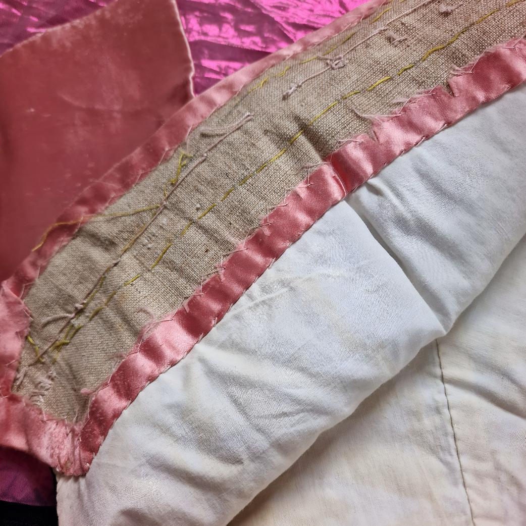 Antique 1900s French Burlesque Showgirl Costume – Rare 3-Piece Set