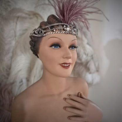 1930s Rare French Counter Top Bust Signed