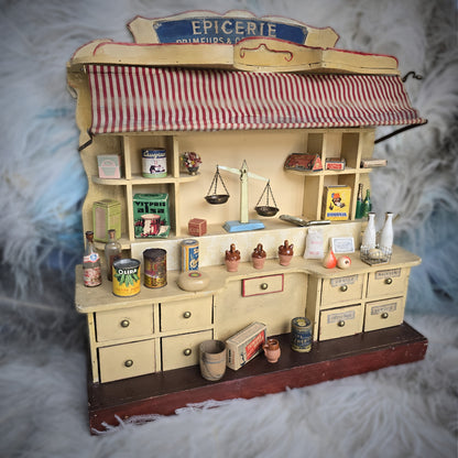Charming French Toy Grocery Store (Épicerie), circa 1900–1920s