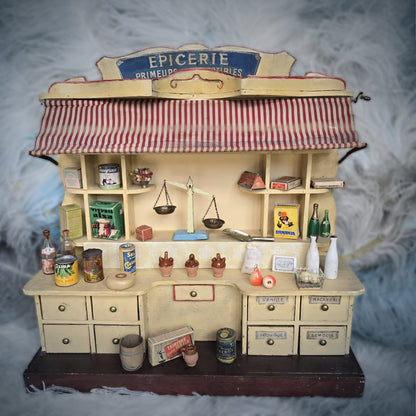 Charming French Toy Grocery Store (Épicerie), circa 1900–1920s
