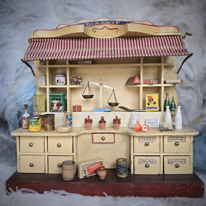 Charming French Toy Grocery Store (Épicerie), circa 1900–1920s