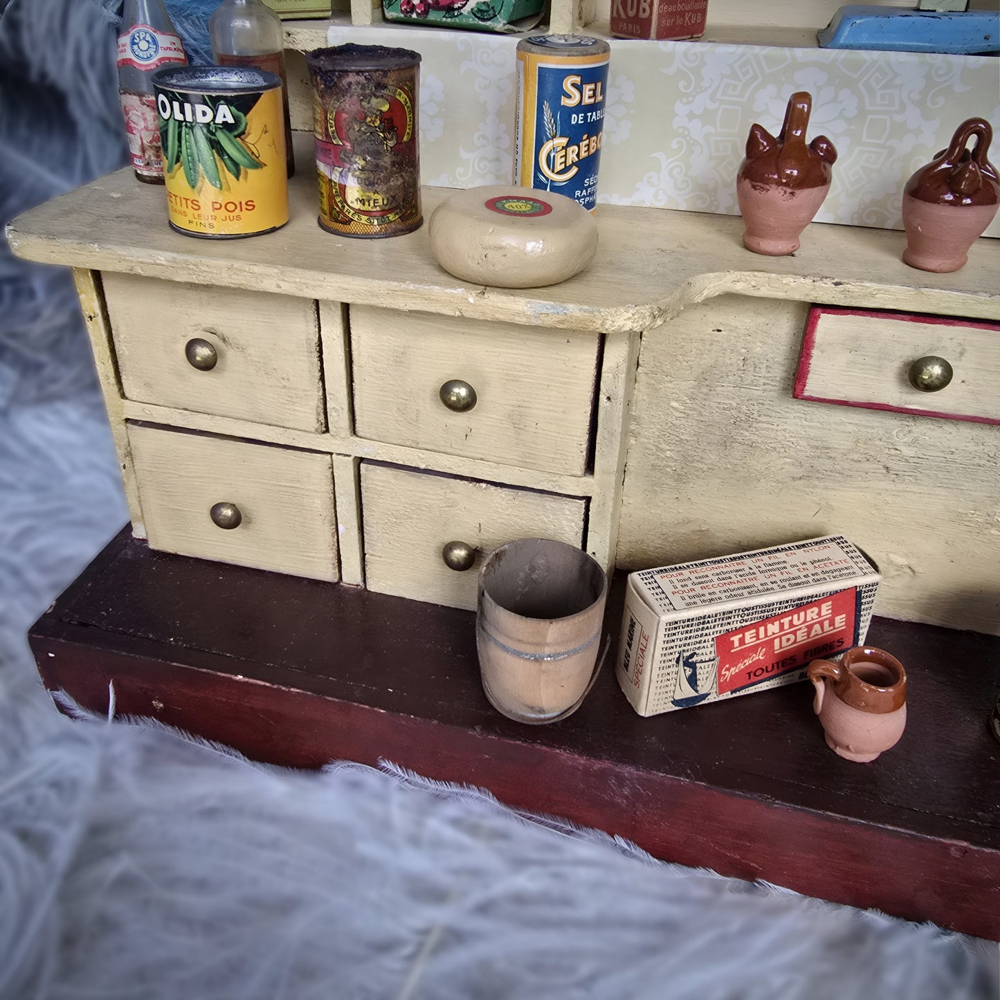 Charming French Toy Grocery Store (Épicerie), circa 1900–1920s