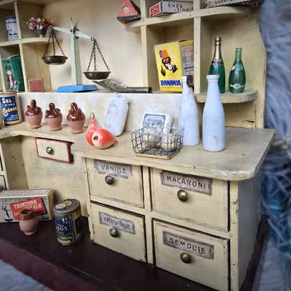 Charming French Toy Grocery Store (Épicerie), circa 1900–1920s