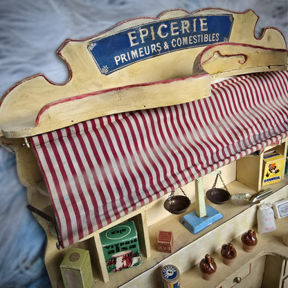 Charming French Toy Grocery Store (Épicerie), circa 1900–1920s